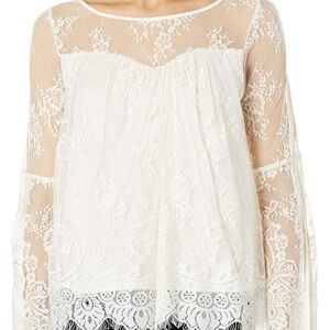 Abercrombie Lace Blouse Size Medium